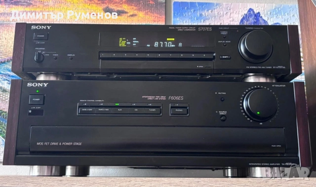 Сет усилвател с тунер Sony TA-F606ES / ST-S707ES
