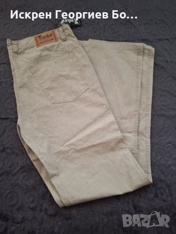 светъл дънков панталон