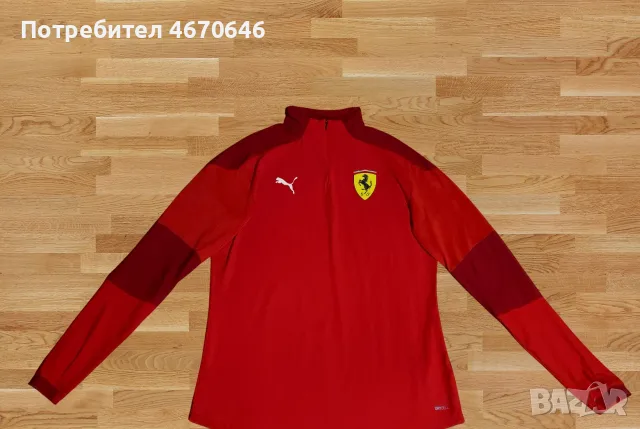 Блуза Puma Scuderia Ferrari , снимка 2 - Блузи - 56548698
