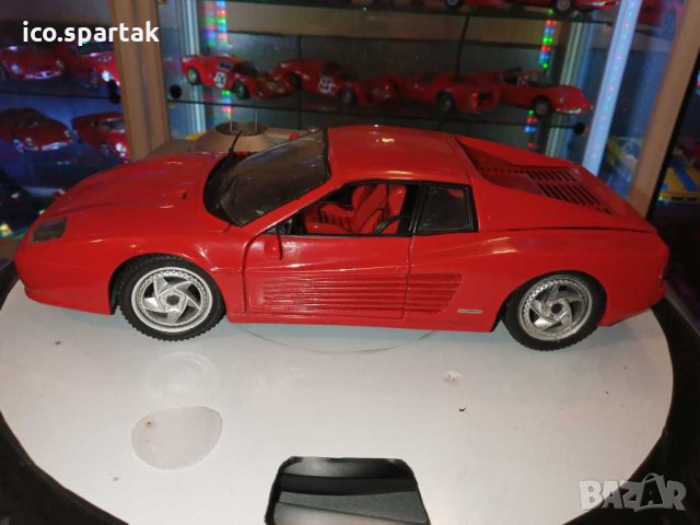 Ferrari 1:18 512 M Testarossa Hot wheels Mattel, снимка 2 - Колекции - 31820527