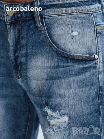 Ликвидация! Мъжки дънкови къси панталони , снимка 4 - Къси панталони - 50869214