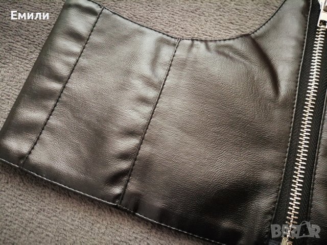 Кожен корсет колан под бюста с цип р-р M, L, снимка 13 - Корсети, бюстиета, топове - 38901980