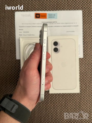 НОВ❗️ 36м ГАРАНЦИЯ❗️ iPhone 17 ❗️ Лизинг от 72лв/м ❗️white❗️ бял, снимка 7 - Apple iPhone - 52664139