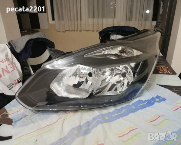 Продавам - оригинален ляв фар за Форд Транзит Къстъм 2012-2018 г.