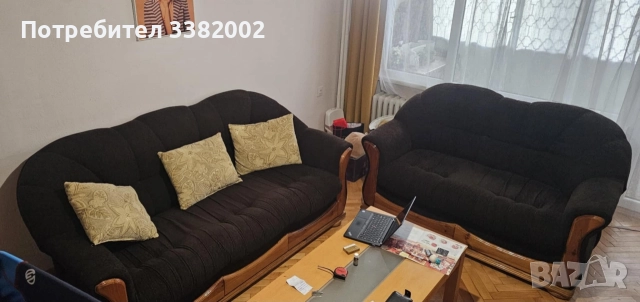 Разтегателен диван тройка и двойка