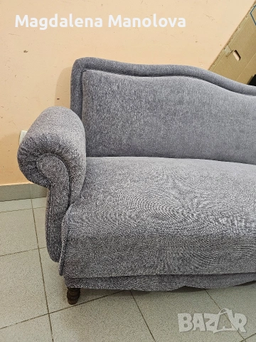 двуместен ретро диван , снимка 4 - Дивани и мека мебел - 53917279