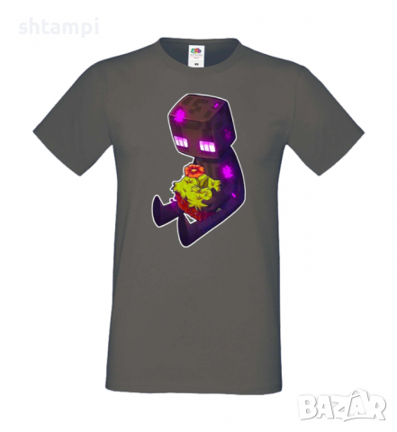 Мъжка тениска Enderman 4,Minecraft, майнкрафт,Игра,Забавление,подарък,Изненада,Рожден Ден., снимка 6 - Тениски - 36494810