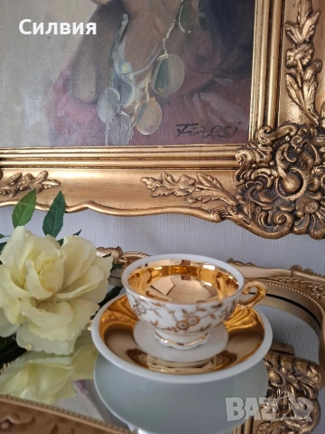 Малка чаша с чинийка 