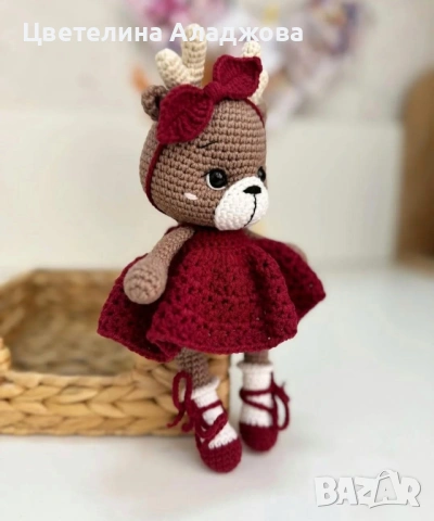 Плетени играчки на една кука , снимка 16 - Плюшени играчки - 53323267