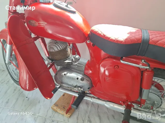 Ява 175 57г- реставрирана с табелка и договор със собственика, снимка 7 - Мотоциклети и мототехника - 49897972