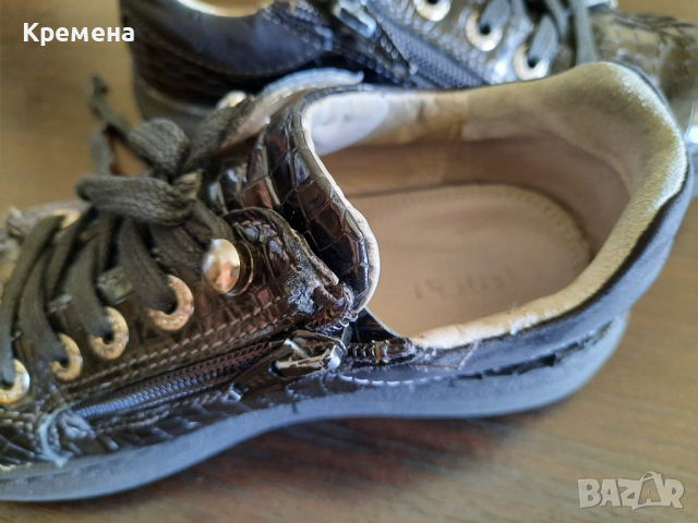 детски лачени "крокодилски" обувки, н.32, снимка 7 - Детски обувки - 36379715