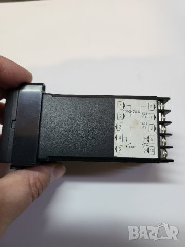 терморегулатор , термоконтролери NG808 ( 0 - 1200 градуса ) - Желязо константан . захр  220V, снимка 4 - Друга електроника - 39557472