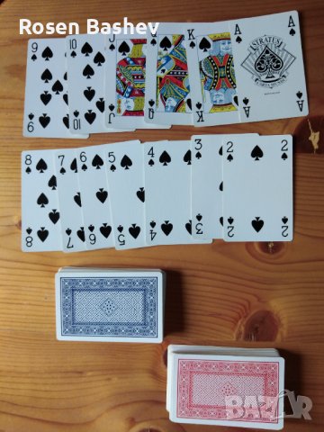 Стари карти за игра. , снимка 3 - Карти за игра - 38206497