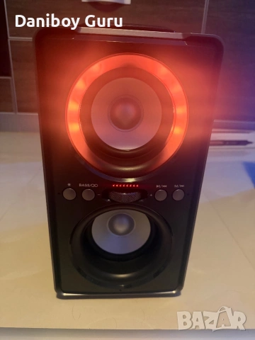 Голям Bluetooth високоговорител ODIOMX, тонколона с пикова мощност 200 W, снимка 10 - Bluetooth тонколони - 53121597