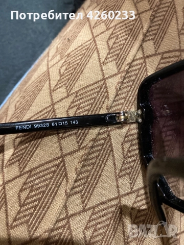 Очила FENDI, снимка 8 - Слънчеви и диоптрични очила - 52742829