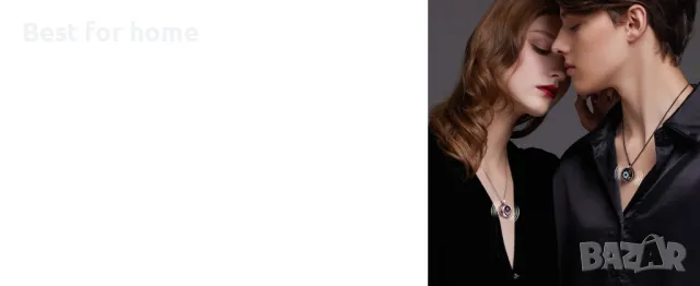 TOTWOO  Комплект колиета Sun&MoonTouch с естествен ахат за двама, снимка 14 - Смарт гривни - 49229993