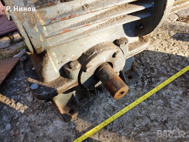 мотор редуктори 1.5 кW 60 rpm   налични два еднакви броя, снимка 3 - Електродвигатели - 31914251