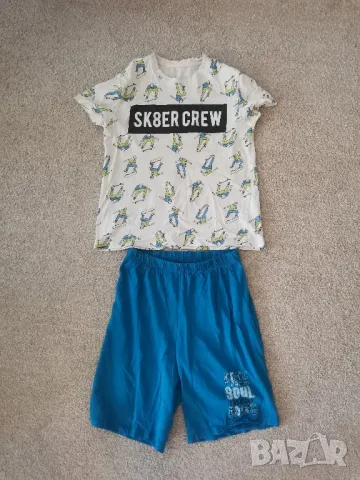 Детска пижама за момче 11 - 12 год,146 152см ни