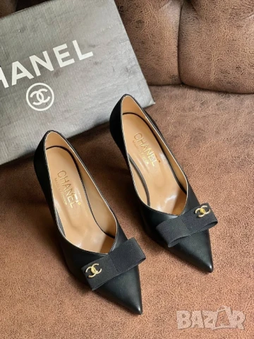 обувки на ток chanel , снимка 2 - Дамски обувки на ток - 50761735