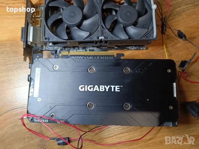 Видео карти Gigabyte RX 570 4gb gaming rev 1, снимка 5 - Видеокарти - 50495029