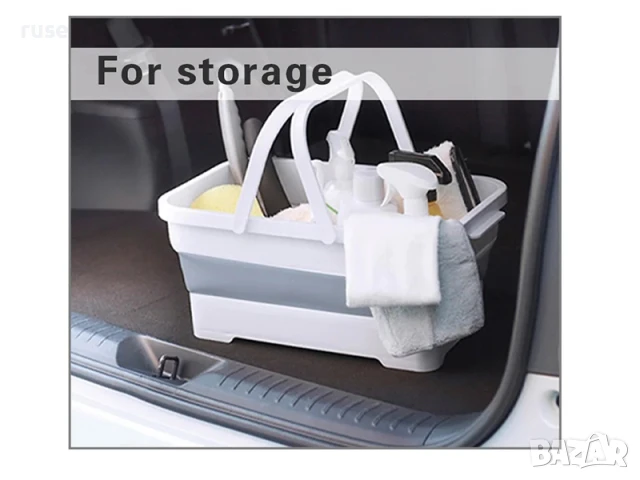 НОВИ! Сгъваема кошница за пикник с капак- маса кошница за пазаруване, снимка 8 - Други стоки за дома - 50755838