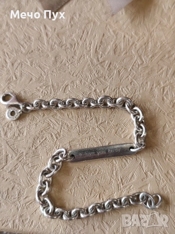 Сребърна гривна Пандора (332), снимка 6 - Гривни - 52454711