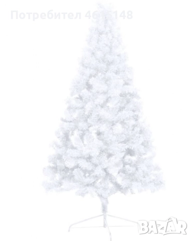Изкуствена коледна елха - бяла -120см, снимка 2 - Други - 51962487