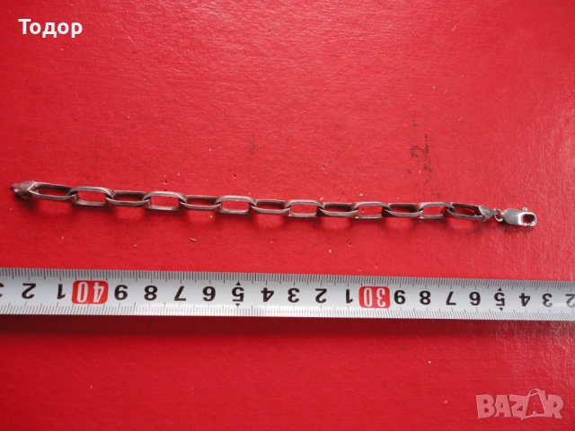 Шведска сребърна гривна GHA 925