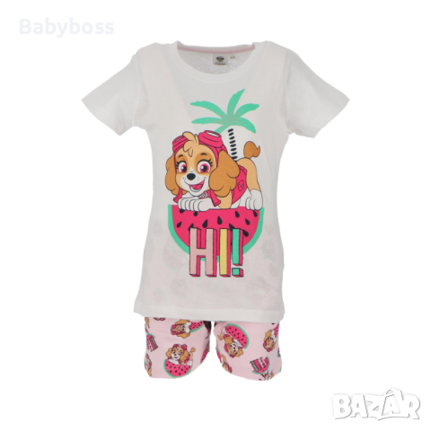 Пижама за момиче със Скай от Пес Патрул, снимка 1 - Детски пижами - 44638818