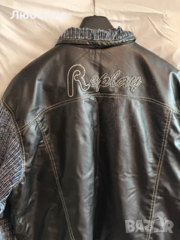 Уникално мъжко яке Replay XXL, снимка 4 - Якета - 49238195