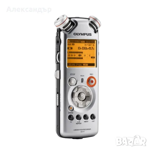 Стерео диктофон Olympus LS-11 8GB вградена памет & SDHC поддръжка, PCM/MP3/WMA запис & плейбек, снимка 1