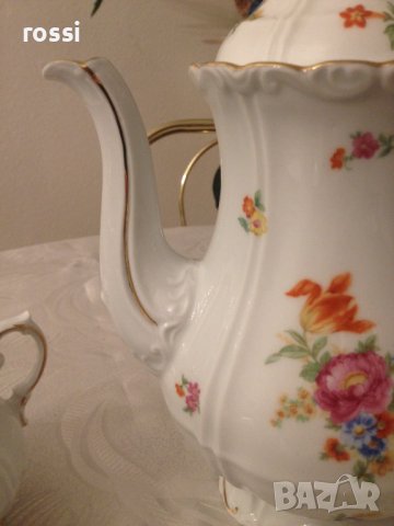 Vintage 1909-1925. Нов. Немски сервиз за кафе/чай и десерт 21 ел., снимка 13 - Антикварни и старинни предмети - 39964330