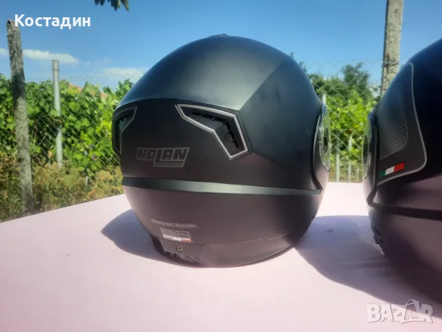 Мото каска Nolan N-104 Evo Flip, снимка 6 - Аксесоари и консумативи - 55923395