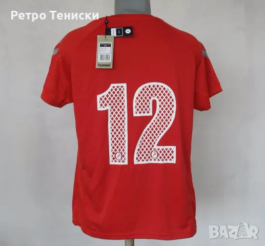Тениска • Handball Activewear #12 • Hummel • червено • размер XL • Мъже, снимка 3 - Тениски - 56314806