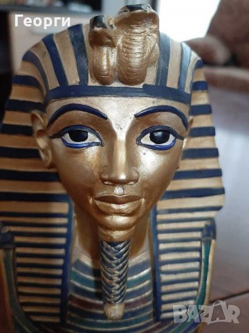 Тутанкамон статуетка, снимка 2 - Декорация за дома - 30320569
