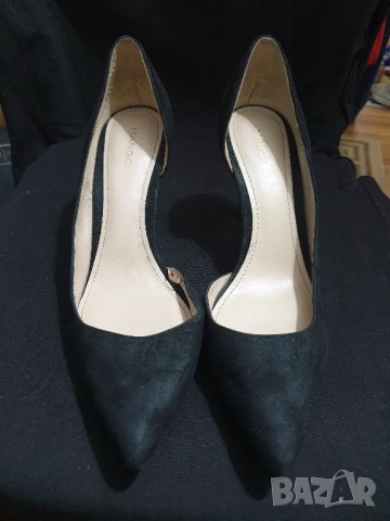 кожени обувки Mango  Asymmetric Stiletto, снимка 2 - Дамски елегантни обувки - 31504375