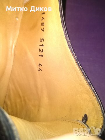 Пиер Карден Париж официални обувки-стелка 285мм-№44, снимка 15 - Официални обувки - 32521787