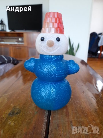 Стара играчка Снежен човек, снимка 1 - Други ценни предмети - 40852835