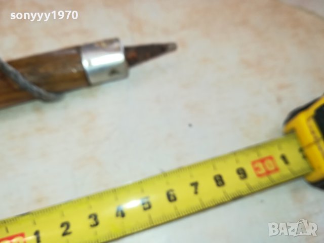 ПИКЕЛ АНТИКА ТЕРМОМЕТЪР ОТ ГЕРМАНИЯ 1902240811, снимка 8 - Антикварни и старинни предмети - 44363382