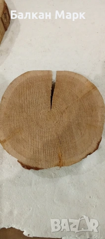 Декоративна шайба от масивен дъб – 20-30 см, снимка 4 - Декорация за дома - 54149690