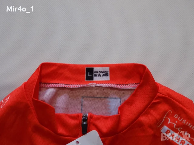 ново вело джърси welksn bahrain uci тениска екип блуза шосейно колоездене оригинално L, снимка 6 - Спортни дрехи, екипи - 50868511