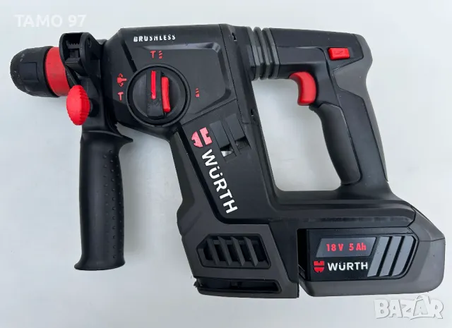 Wurth ABH 18 Compact - Безчетков перфоратор 18V 5.0Ah перфектен!, снимка 3 - Перфоратори - 48540665