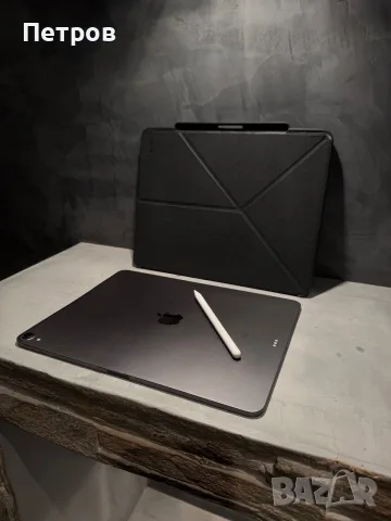 КАТО ЧИСТО НОВ Ipad Pro 12.9” + Apple Pencil + Case, снимка 3 - Таблети - 56079692