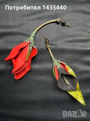 Обеци от серията “Тайната градина” на дизайнерката Анелия Милчева