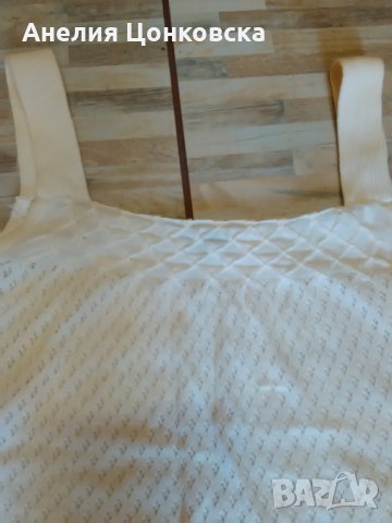 Елегантен потник с широки презрамки, снимка 1