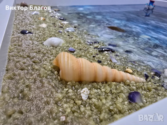 3D картина с море от епоксидна смола, снимка 5 - Картини - 52937575