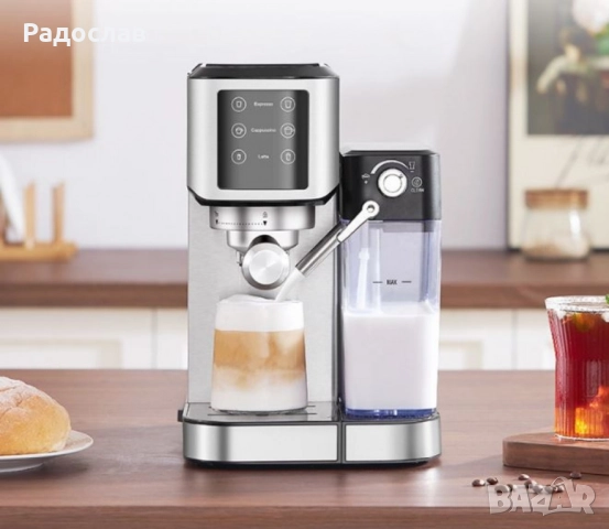 Машина за еспресо, лате и капучино., снимка 2 - Кафемашини - 52355307