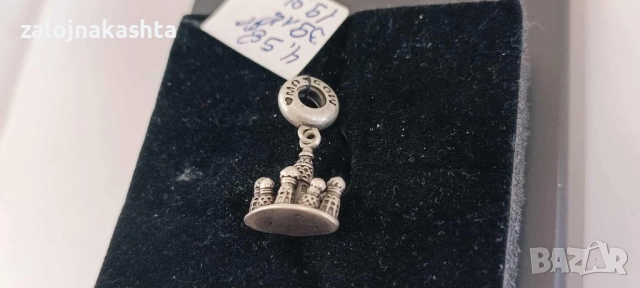 Сребърна-Талисман Pandorа-4,58гр/925, снимка 2 - Колиета, медальони, синджири - 51613517