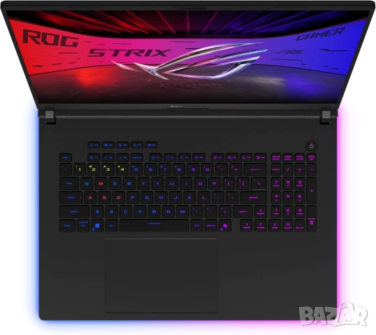 ASUS ROG 18" 2.5K 240Hz/Core Ultra 9/32GB DDR5/1TB SSD/RTX 5080/W11, снимка 6 - Лаптопи за игри - 52566973