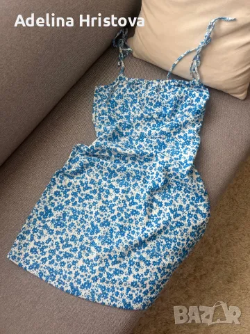 Лятна рокля на цветя размер С, снимка 3 - Рокли - 49843517